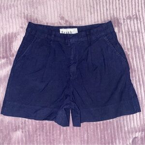 FRANK AND EILEEN Navy Shorts